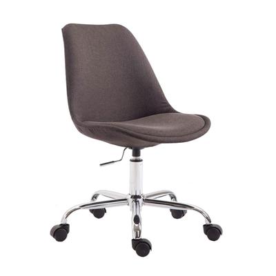 CLP Bürostuhl Toulouse Stoff Stoff HBT: 81x48x54 cm dunkelgrau