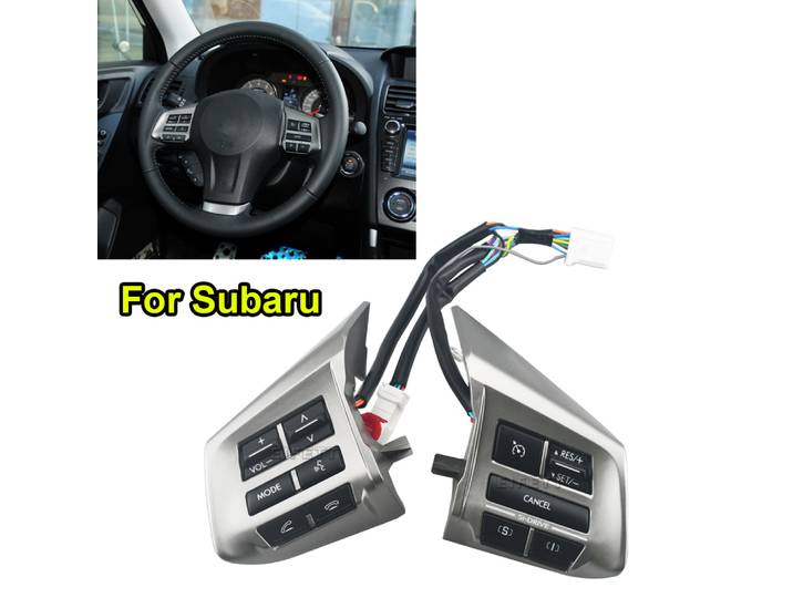 Joli de réglage du volume du volant de voiture, bouton de régulateur de vitesse 83154 MP 180 pour Subaru Outback global 2012-2014