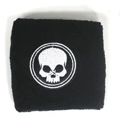Black Skull - Schweissband - schwarz