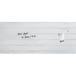 Sigel, Pinnwand, Glas-Magnetboard Artverum mit Design (Magnettafel, 130 x 55 cm)