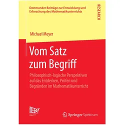 Vom Satz zum Begriff, Fachbücher von Michael Meyer