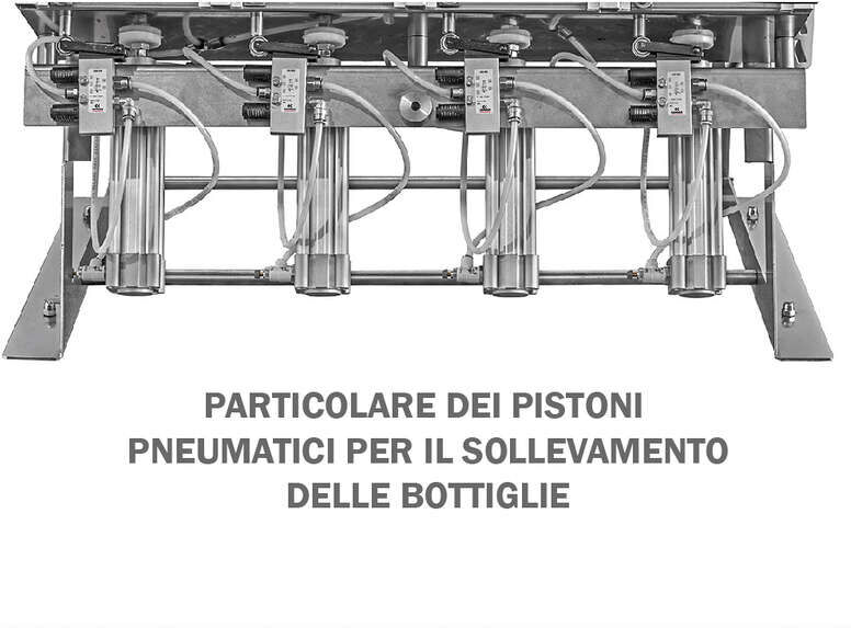 Polsinelli Remplisseuse isobarique ISO 4V à 4 becs