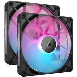 Corsair iCUE LINK RX140 RGB Computergehäuse Ventilator 14 cm Schwarz 2 Stück(e)