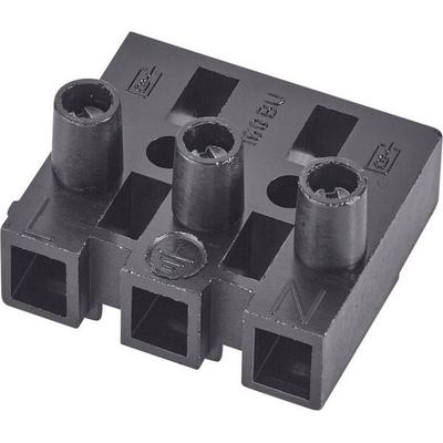 Adels-Contact 11818 160 BU/5 DSS Verbindungsklemme flexibel: -2.5 mm² starr: -2.5 mm² Polzahl: 5 1 St. Schwarz