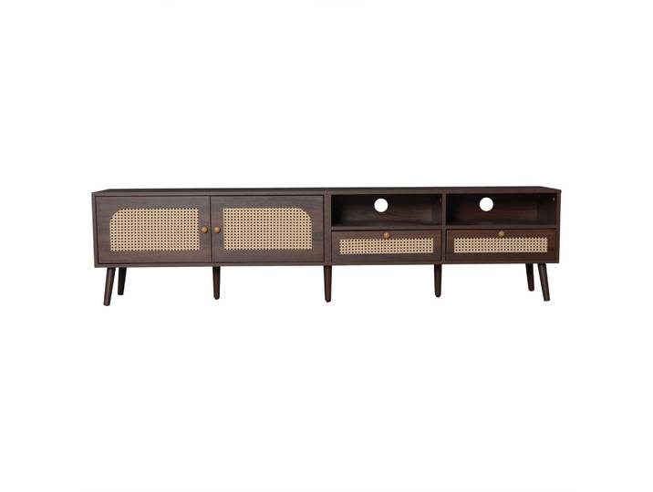 LOWBOARD Retro Rattan-Design, 200/37/49.5cm