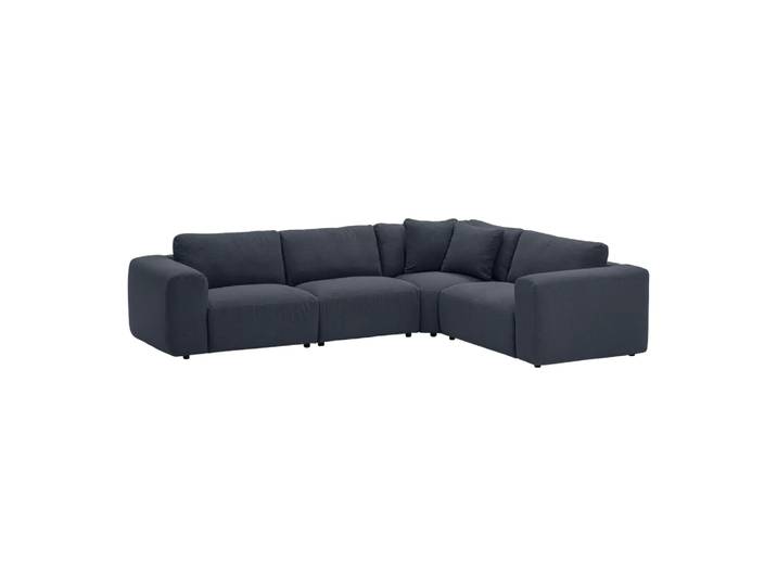Ecksofa Eira, Edy&liv, nachtblau, Textil