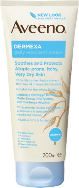 Aveeno Dermexa Creme Emoliente Diário 200ml