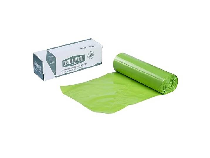BrandNewCake® Wegwerp Spuitzak 40cm - Rol van 100 stuks Spuitzakken - Stevige Garneerspuit - Groen