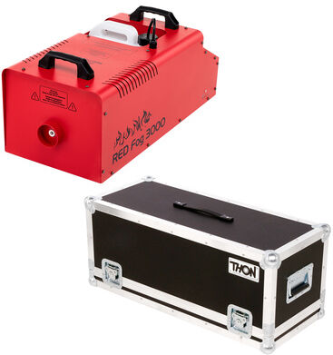 Stairville RED Fog 3000 Case Bundle