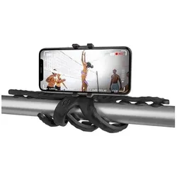 Celly Maxi Tripod (Kunststoff), Stativ, Schwarz
