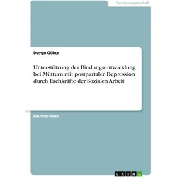 Untersttzung der Bindungsentwicklung bei Mttern mit postpartaler Depression durch Fachkrfte der, Schulbücher von Duygu Gökce