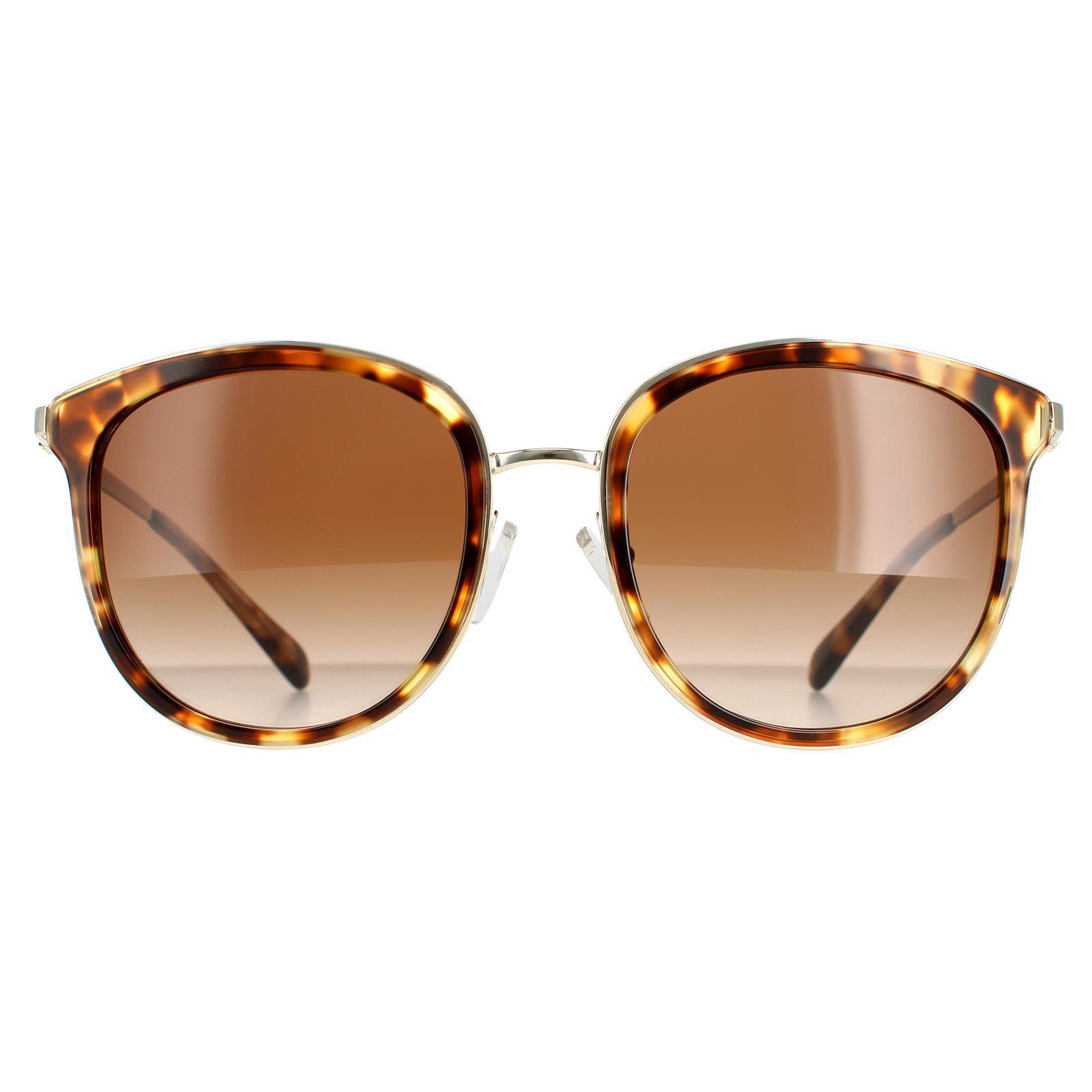 Michael Kors Rund Damen Jet Set Schildkröte Rauch Gradient Adrianna Hell MK1099B