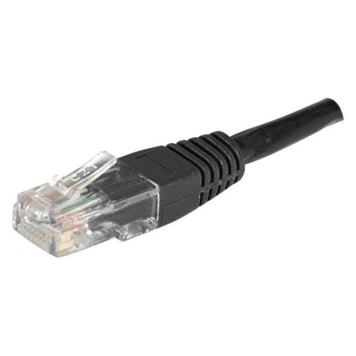 Exertis Connect Dexlan RJ45 U/UTP CAT6 1.5m Cat6 U/UTP (UTP) Schwarz Netzwerkkabel (U/UTP, CAT6, 1.50 m) (246773)