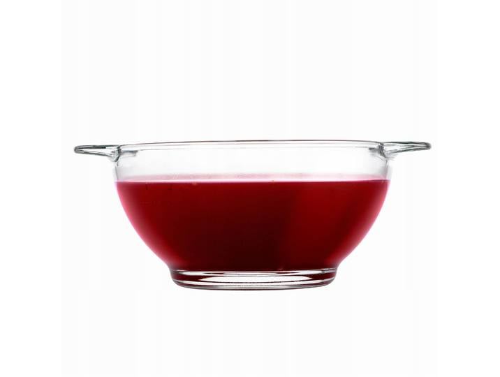 KADAX Bol à Soupe 400 ml Bol Bullet Verre Flover Rond Pour Soupe