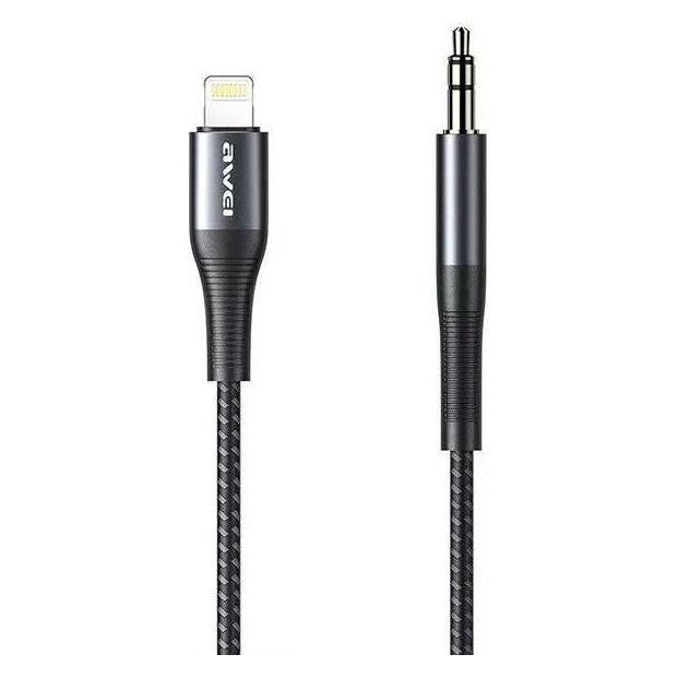 Awei CL-116L (1 m, AUX Kabel) (6954284001052)