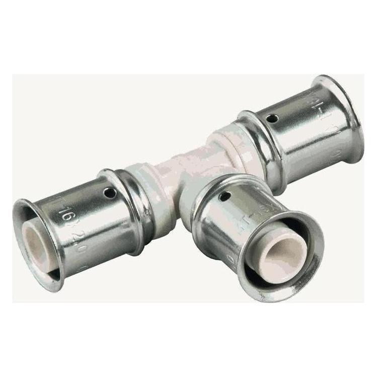 Multitubo Press-T-Stück aus PPSU 16x16x16mm (T-Verbindung) (55010)