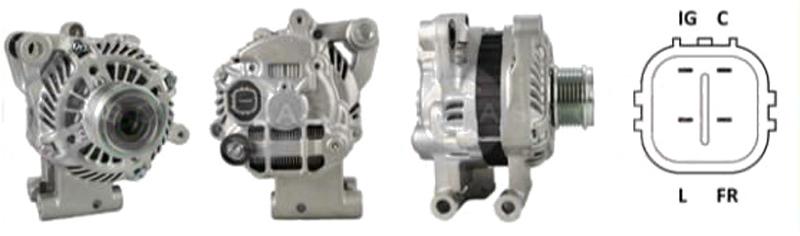 CASCO CAL35255AS Lichtmaschine Generator LiMa 75A 12V