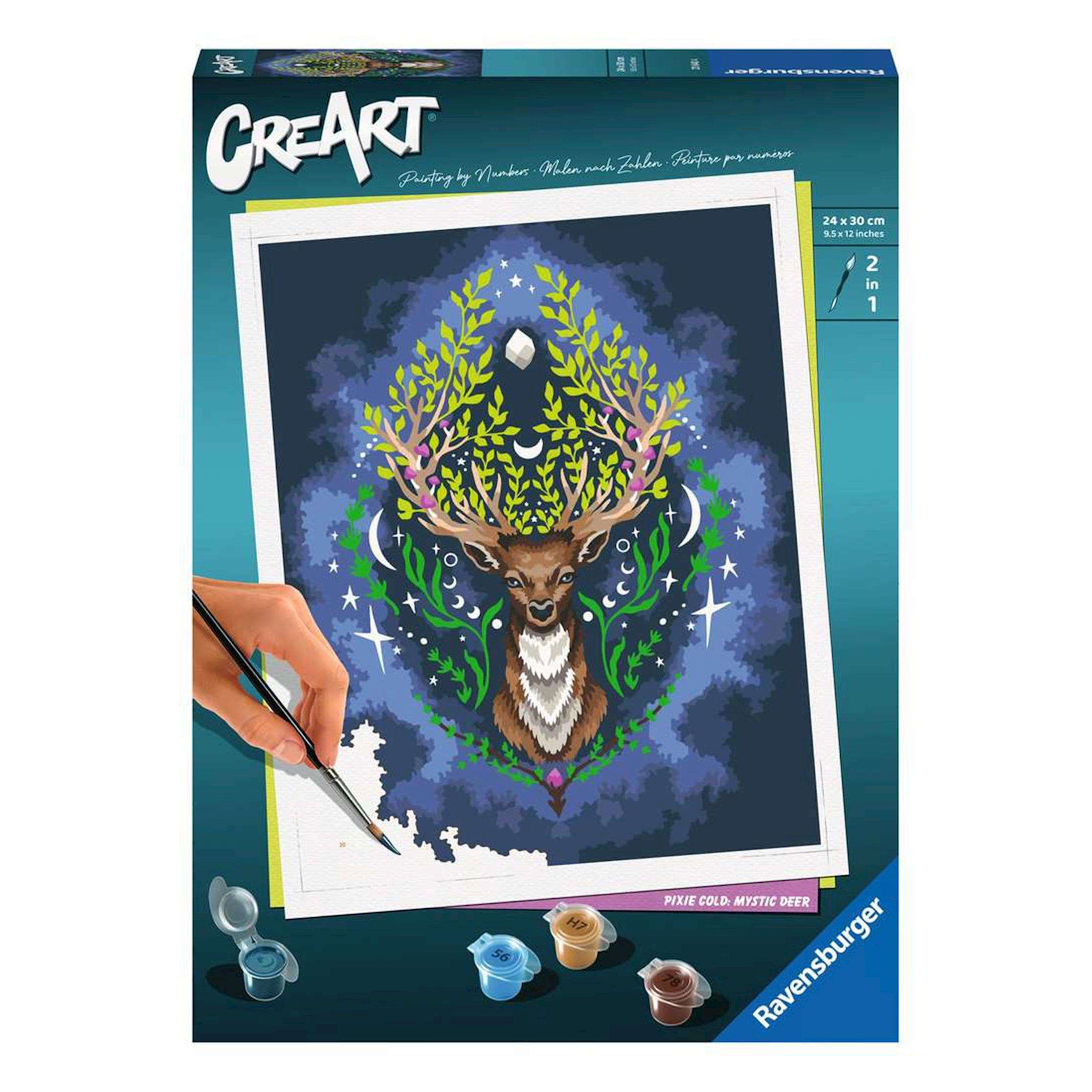 Ravensburger CreArt Pixie Cold Mystic Deer (23640)