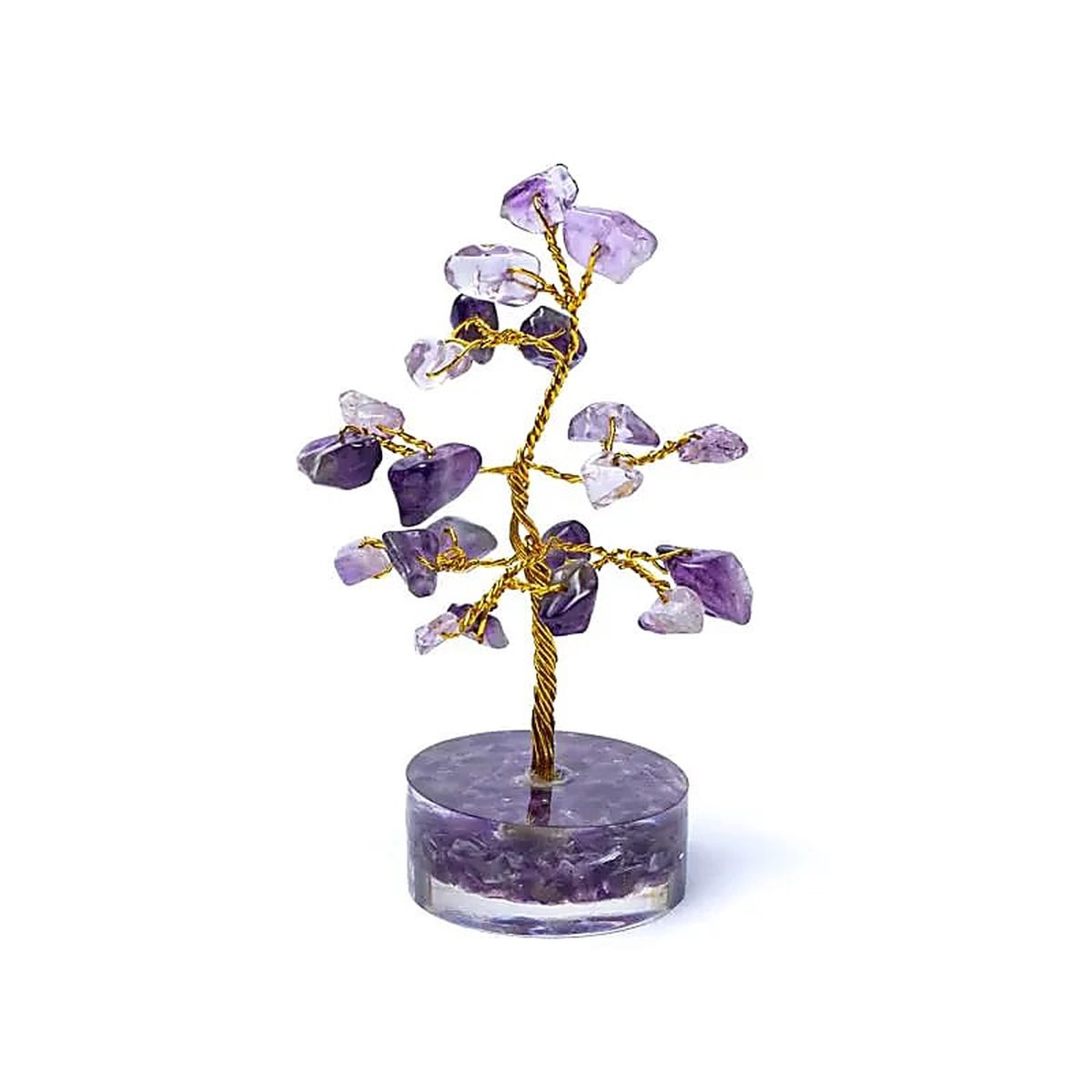 Yogi & Yogini naturals Edelsteenboom Amethyst tabletop 8 cm