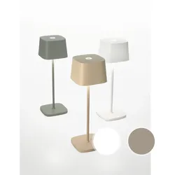 Zafferano »Ofelia Pro« LED-Tischleuchte dimmbar rost