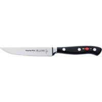 Premier Plus Steakmesser Wellenschliff, 12cm schwarz/silber, kräftigere Form