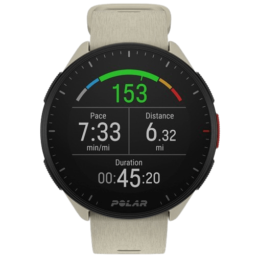 Polar Pacer Weiß