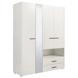 Kleiderschrank in Weiß