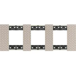 Legrand KA4802M3MM LivingNow Abdeckrahmen 3x2-modulig in der Farbausführung Optic