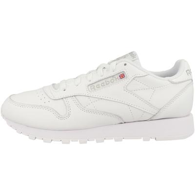 Sneaker REEBOK "Reebok Classic Leather Sneaker low Damen Schuhe", Damen, Gr. 37, Textil, weiß, Schuhe Sneaker, Ziernähte
