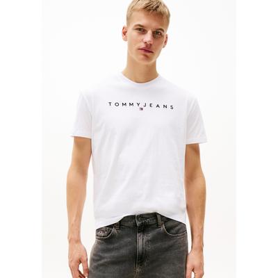 Tommy Jeans "TJM REGULAR LINEAR LOGO EXT" Rundhals, Regular Fit