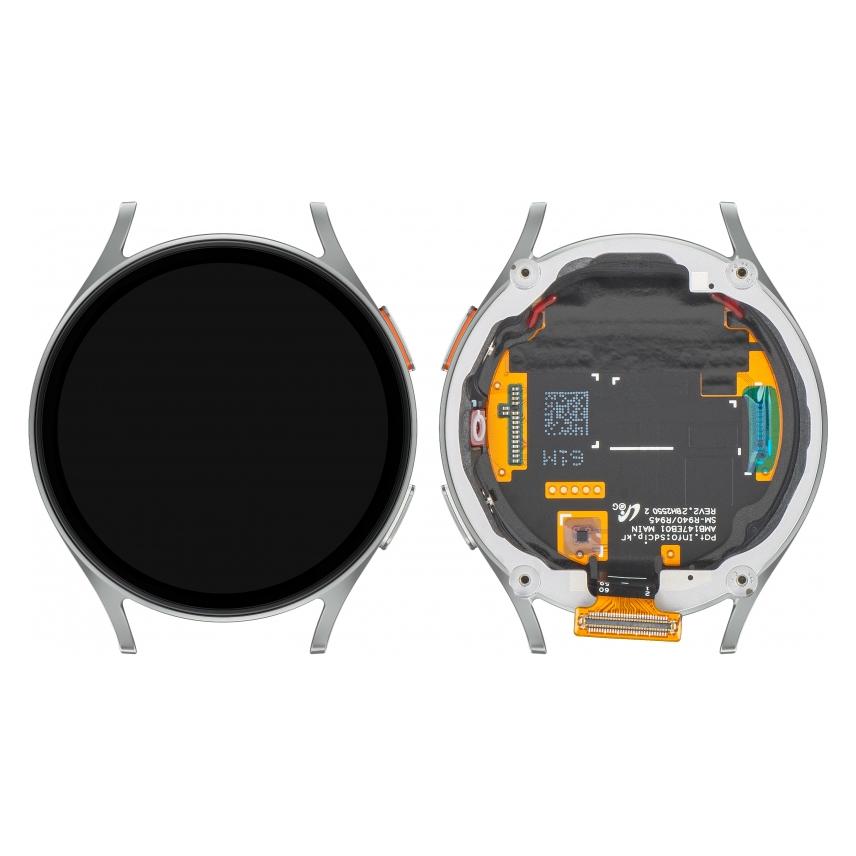 Samsung Display Unit fur Galaxy Watch7 44mm, BT Version, Silver (78261255)