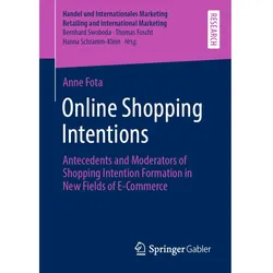 Online Shopping Intentions, Fachbücher von Anne Fota