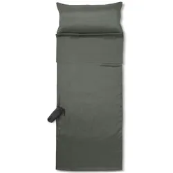 Tchibo - Seiden-Schlafsack-Inlay - khaki