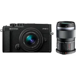 OM System PEN + 14-42mm III Schwarz + M. Zuiko ED 60mm f2,8 MFT