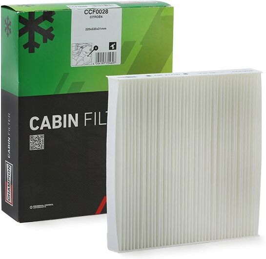 CHAMPION CCF0028 Filtre d'habitacle