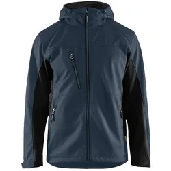 Blakläder,  Softshell Jacke mit Kapuze Dunkel (XL)