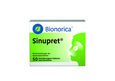 Bionorica SE SINUPRET überzogene Tabletten 50 St 02493283