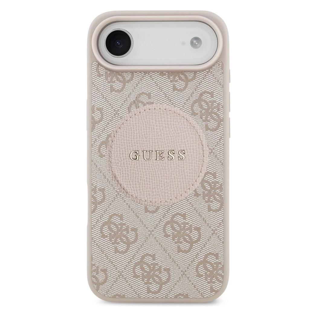 Guess - 4G Circle Classic Logo MagSafe (GUHMP17MP4PGRSGP) - iPhone 17 Air - Pink (Apple iPhone 17) (GUHMP17MP4PGRSGP)