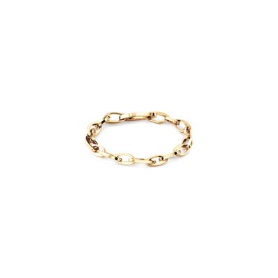 Gliederarmband CALVIN KLEIN "HARMONIOUS CONNECTION", gold (gelbgoldfarben), Armbänder, Damen, 17cm, Edelstahl, Gliederarmband