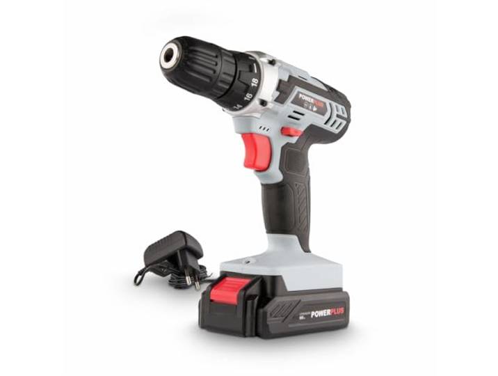 POWERPLUS POWC1061 - Taladro a batería 16v litio