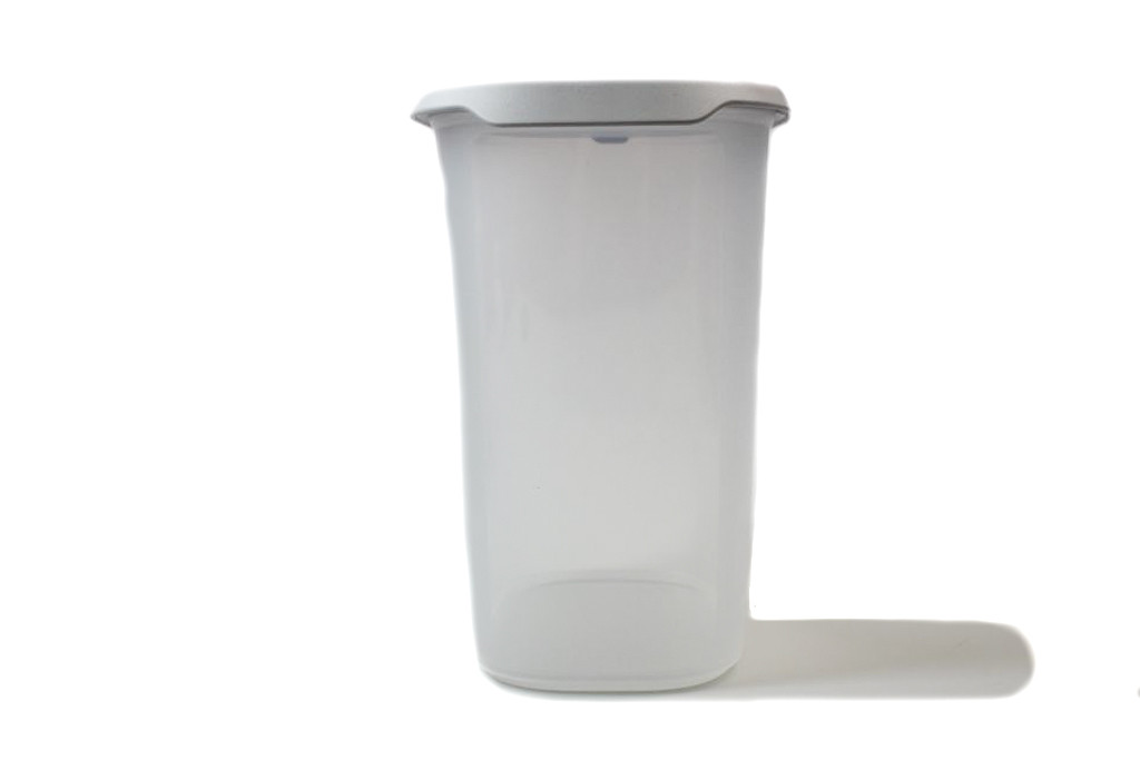 Tupperware Eidgenosse voorraadbus, 1,8 liter, grijs