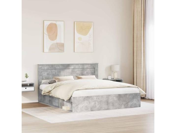 KTHLBRH Doppelbett 180 x 200 cm Kiefer massiv Minimalistisches Design, klare Linien, moderner Rahmen, geeignet für Zimmer