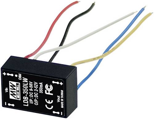 Mean Well DC/DC-LED-Driver LDB-500LW 500mA 16W 1St.