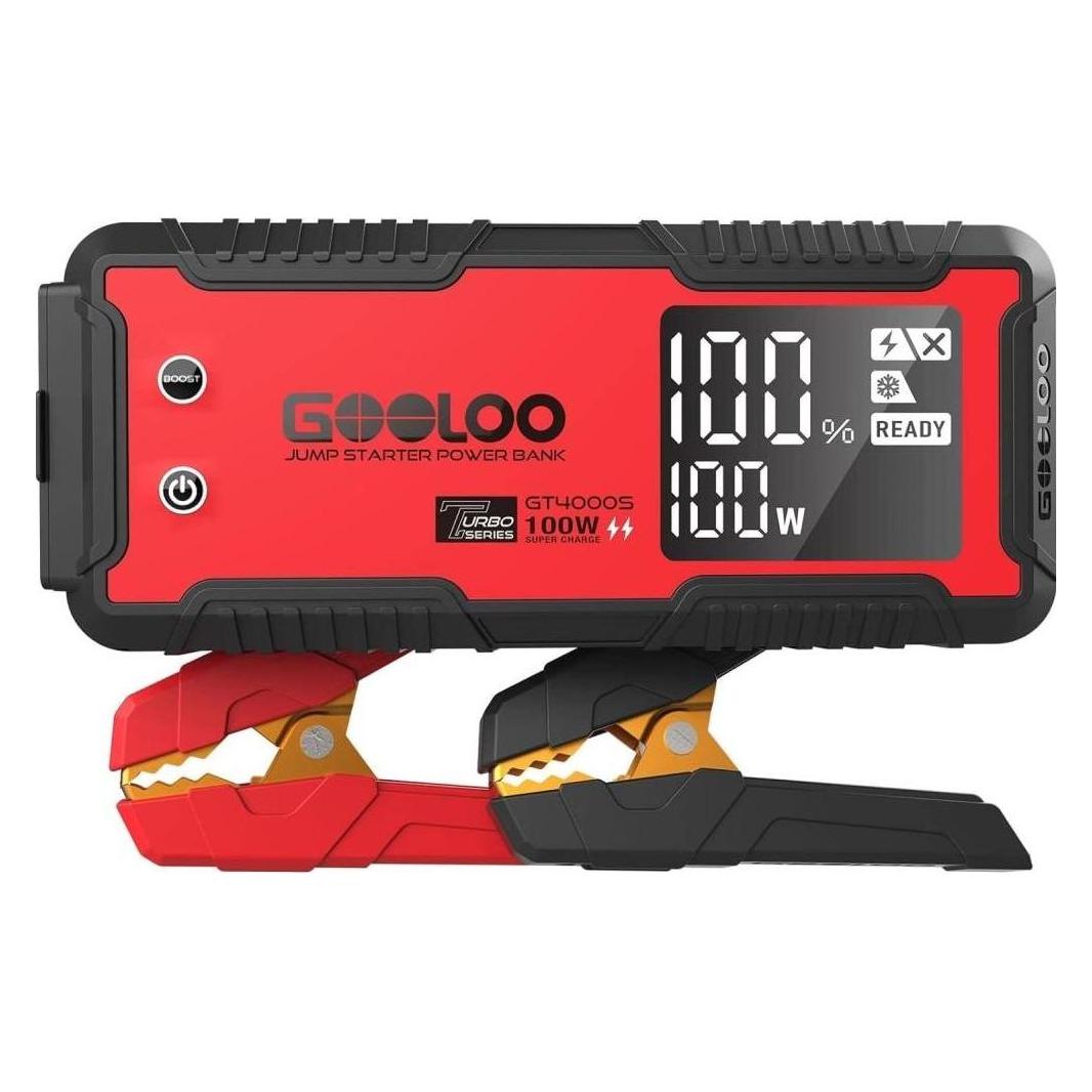 Gooloo GT4000S Jump-Starter 4000 A Spitzenstrom (4000 A, 24000 mAh) (GT4000S)