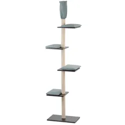 Silvio Design Katzenbaum Lexie anthrazit - hellblau