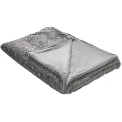 DECKE Grau Alazeya 130/180 cm