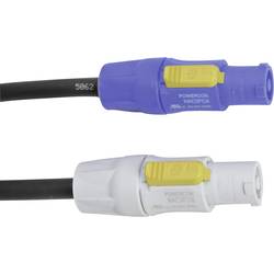 PSSO 30235040 Strom Verbindungskabel [1x PowerCon-Stecker - 1x PowerCon-Stecker] 5 m Schwarz