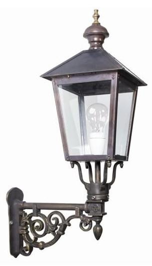 KS Verlichting Nostalgische Wandlamp Brandenburg, Bronsbruin, 68 cm
