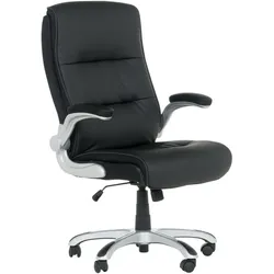 Carmen 6106 Chefsessel mit Kunstleder – Schwarz