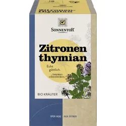 Sonnentor Zitronenthymian Kräutertee bio (18Btl)